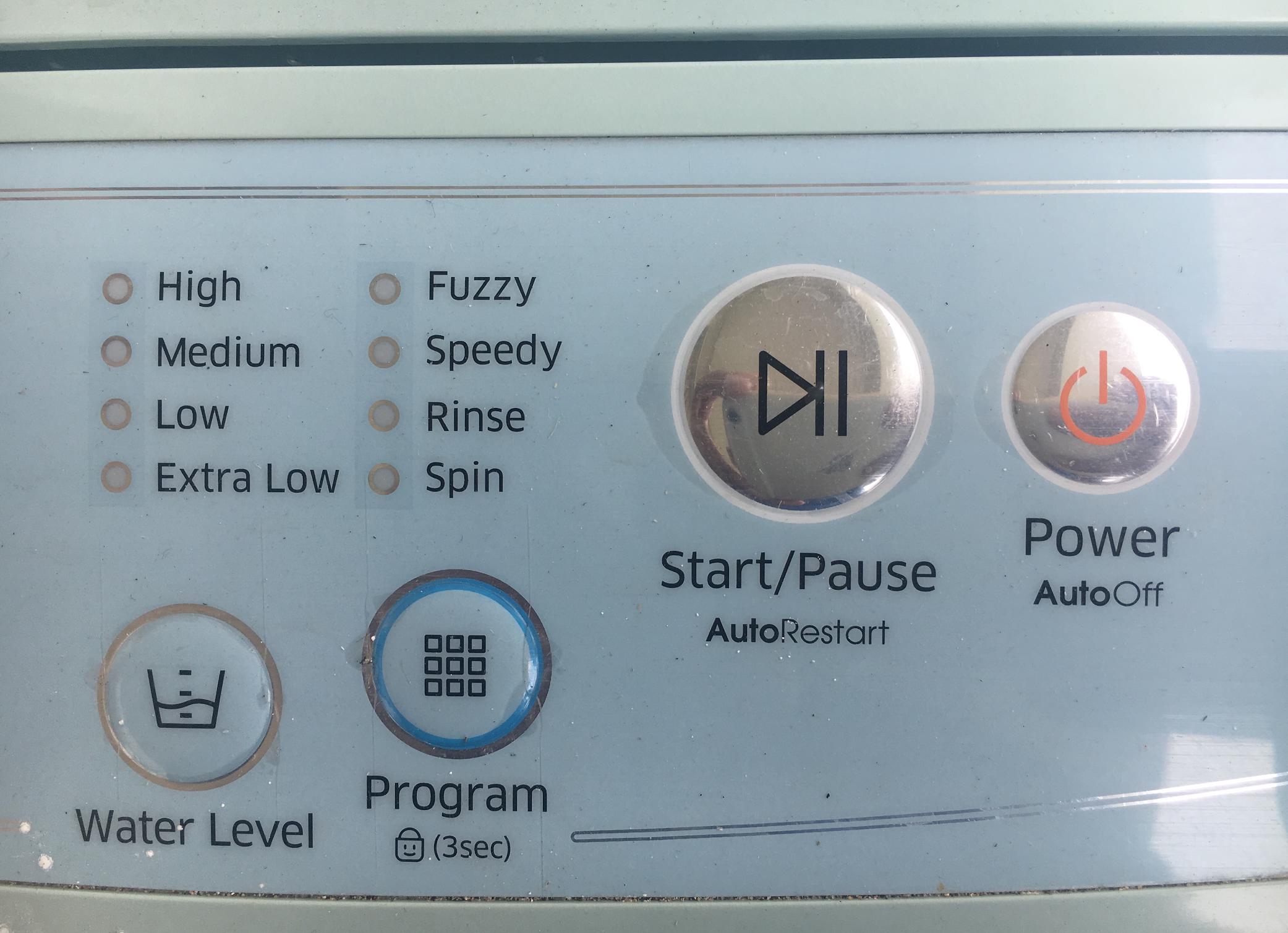 Washing Machine Controls