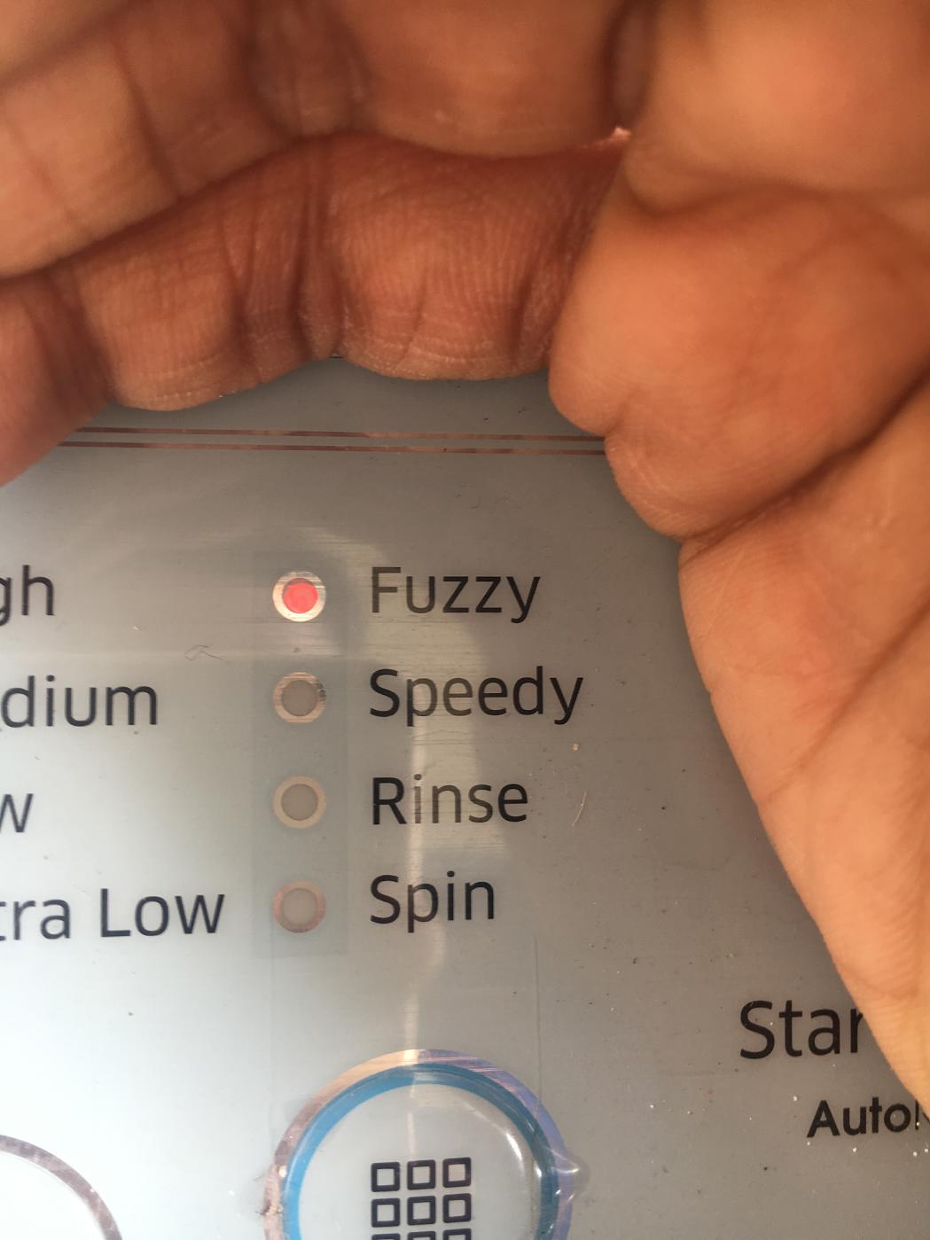 Washing Machine Program Mode